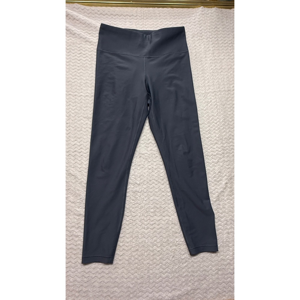 Athleta Womens Interval Tight High Rise Leggings Gray Size M Activewear 4859
